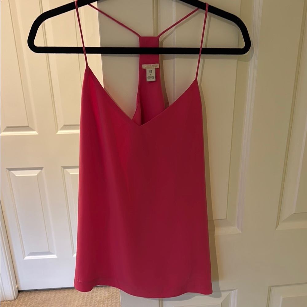 Women's Hot Pink Spaghetti Strap Cami Top